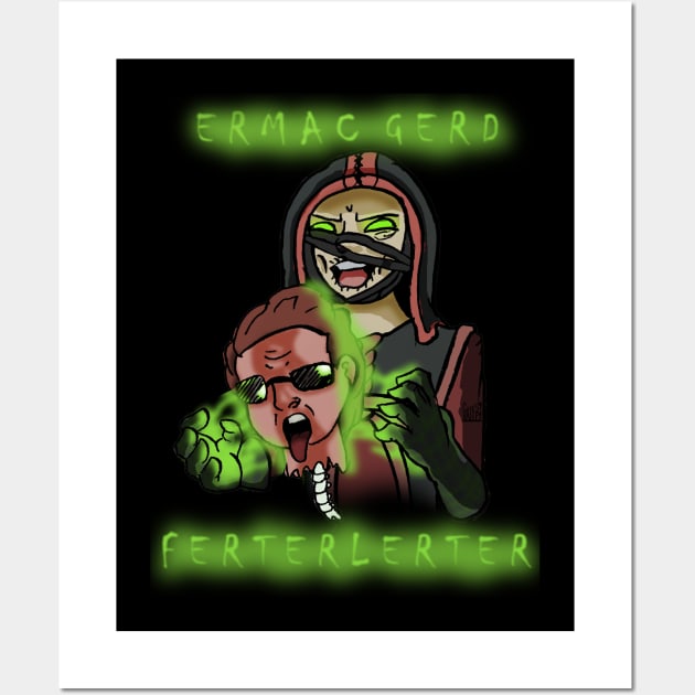 Ermac Gerd Wall Art by CutesyKreepy